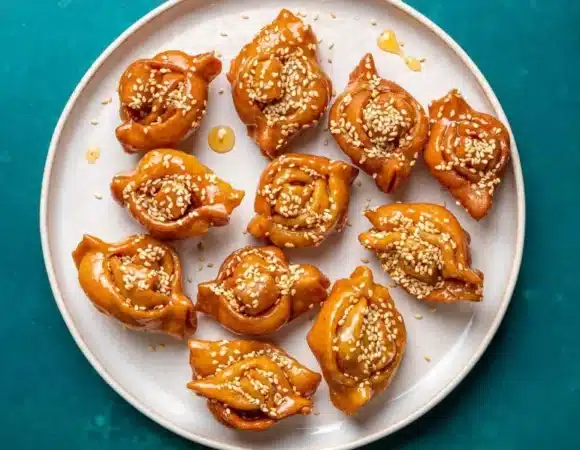 Discover the authentic taste of halwa chebakia, a honey-soaked Moroccan