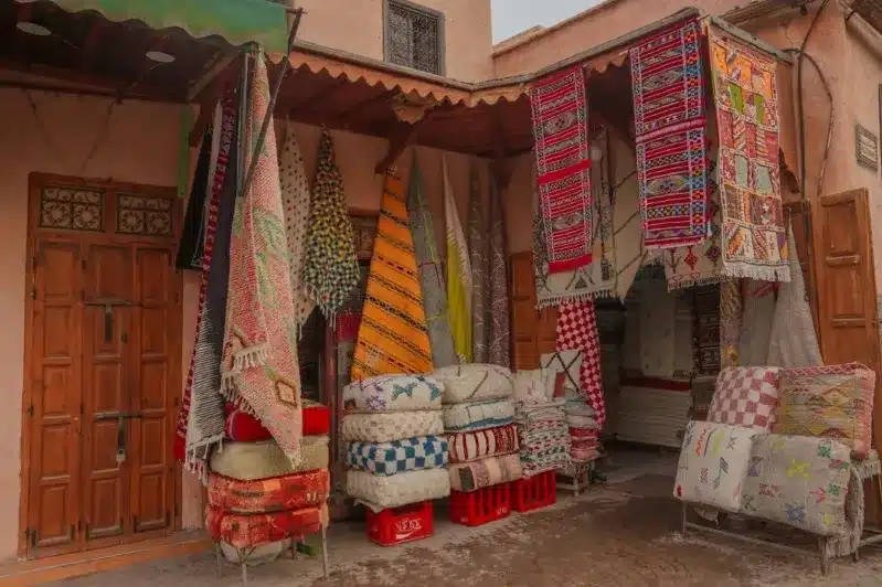 Snow-capped mountains in Morocco, showcasing the country's unique landscapes and outdoor activities.