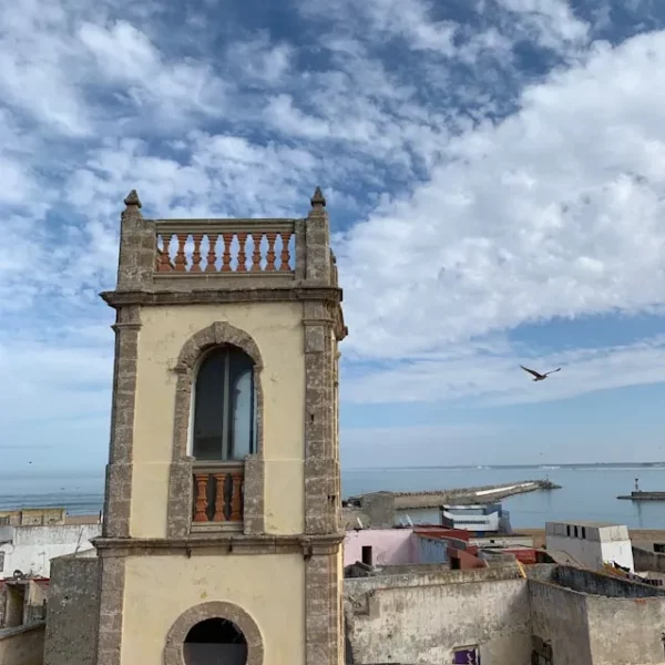 Old building in the city of MArrakech while your Jadida day trip