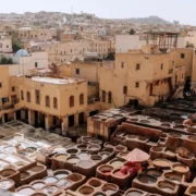 The city of Sahara, a must-visit destination in Morocco, connects Fes to Marrakech with its stunning landscapes.